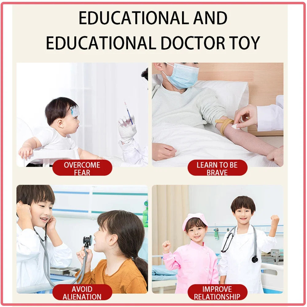 Doctor Pretend-Play Kit – 31 or 53 Piece Options