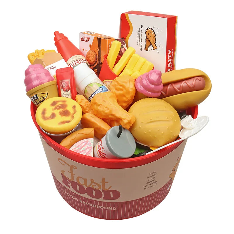 Pretend Play Food Set – 40, 60 or 80 Piece Options