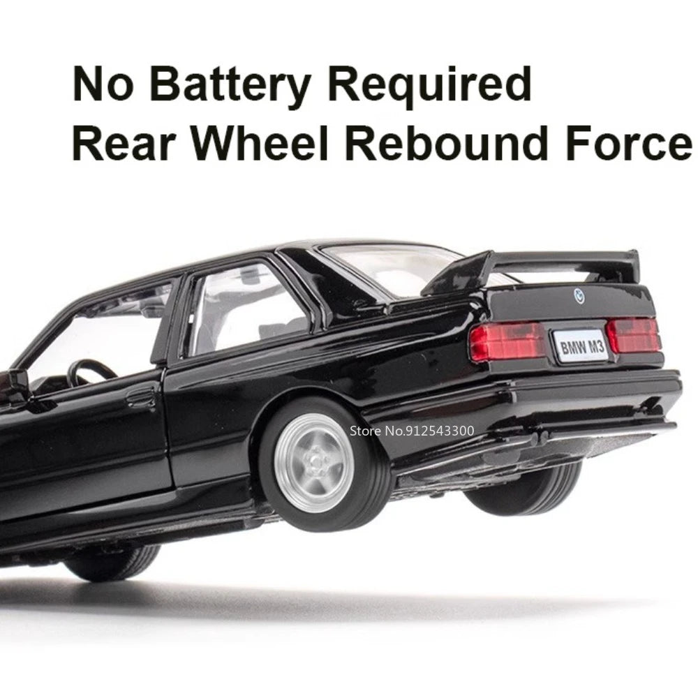 1:36 Scale BMW M3 1987 Die-Cast Model Car