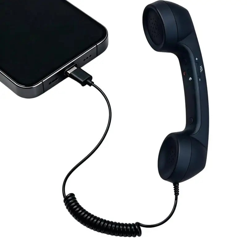 Retro Telephone-Style Type-C Handset