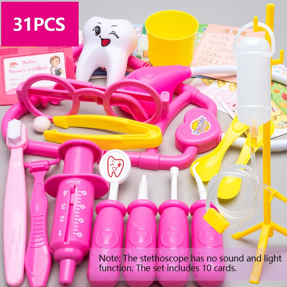 Doctor Pretend-Play Kit – 31 or 53 Piece Options
