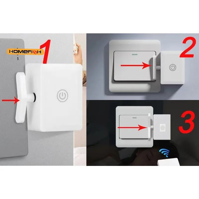 Wireless Remote Control Button Pusher