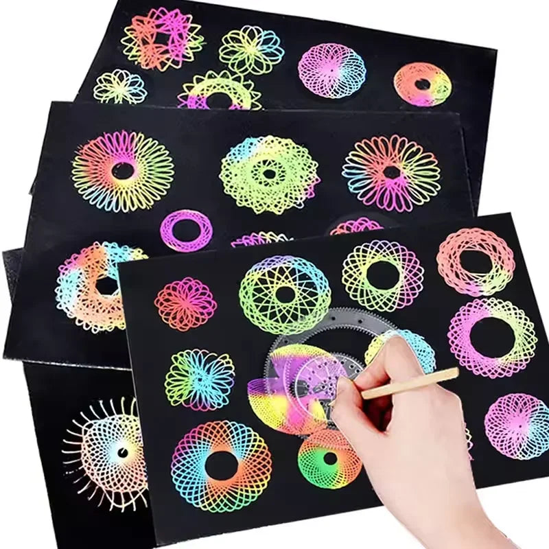 22-Piece Geometric Drawing Ruler Set