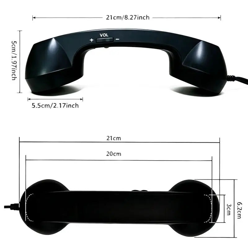 Retro Telephone-Style Type-C Handset