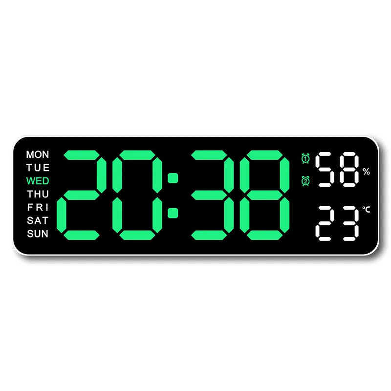 9-Inch Large LED Digital Wall Clock