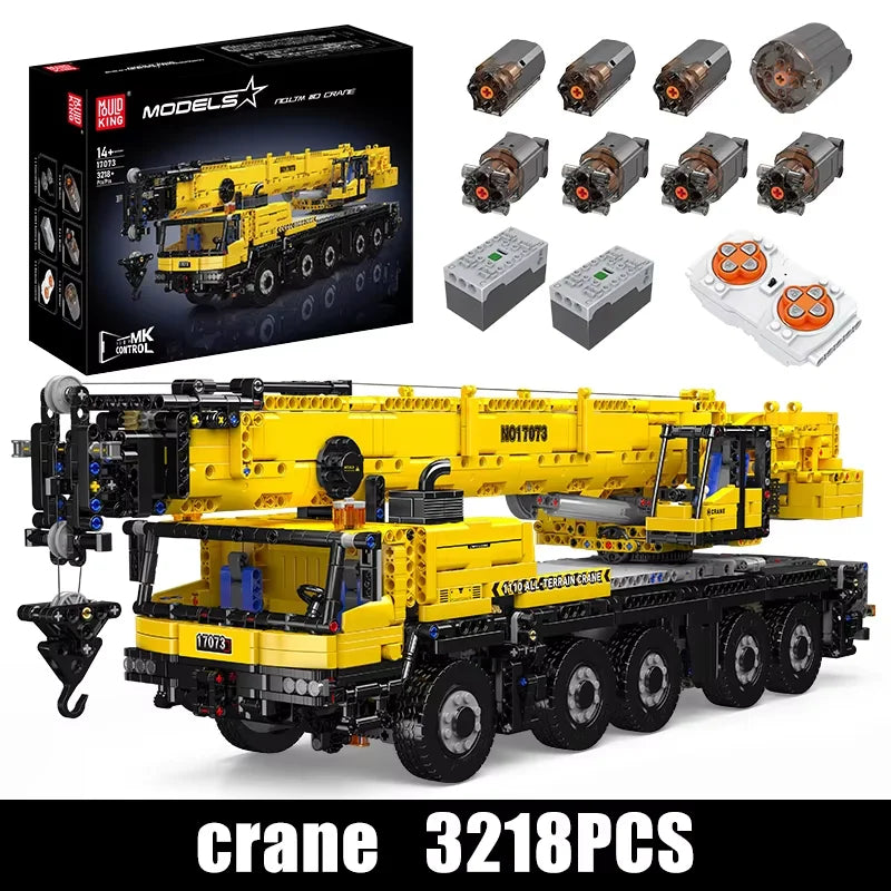 Crane building block model kit – image 2