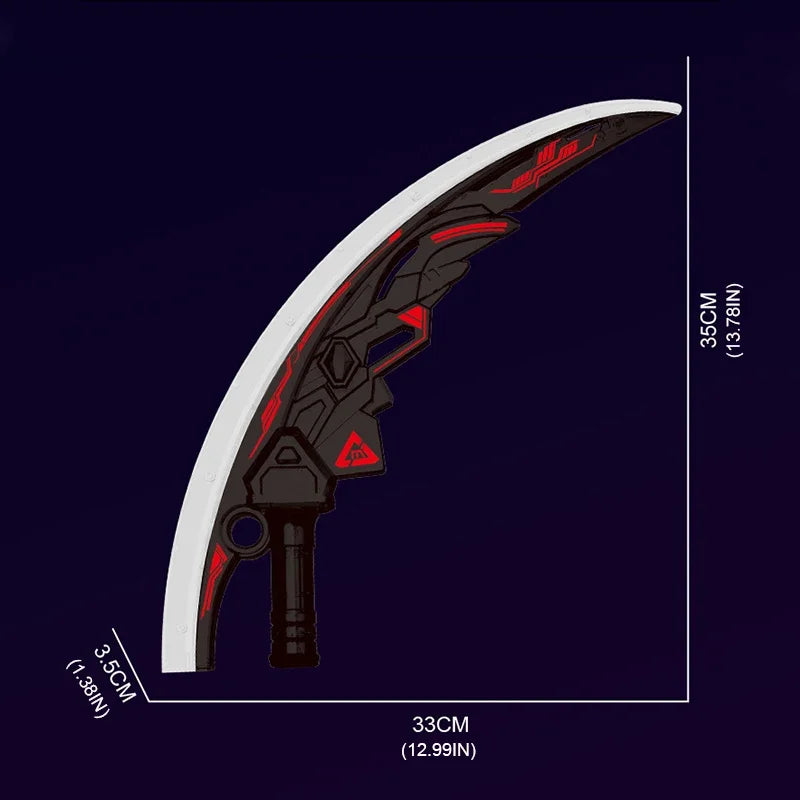 Luminous moon double-bladed sword toy – image 4