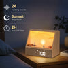 Sunrise Simulation Alarm Clock with White Noise & Night Light