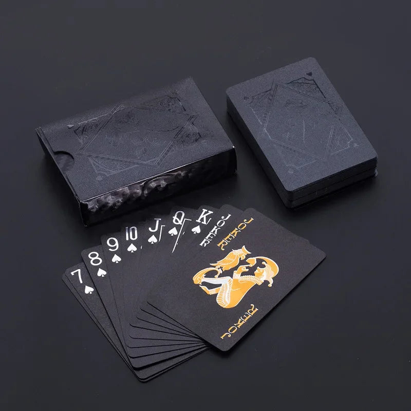 Decorative Playing Cards – Black & Gold Selection