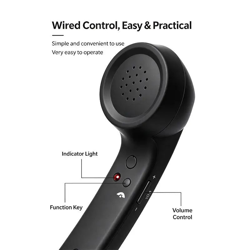 Retro Telephone-Style Type-C Handset