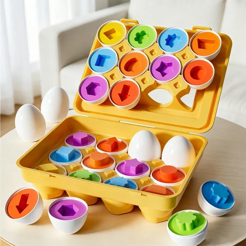 Egg Shape-Matching Puzzle – Learning Toy