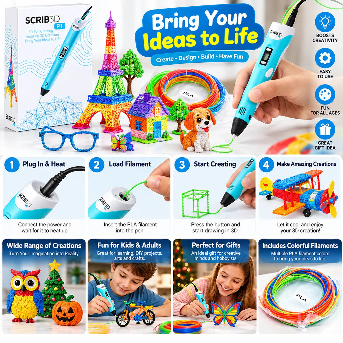 3D printing pen starter kit – image 2