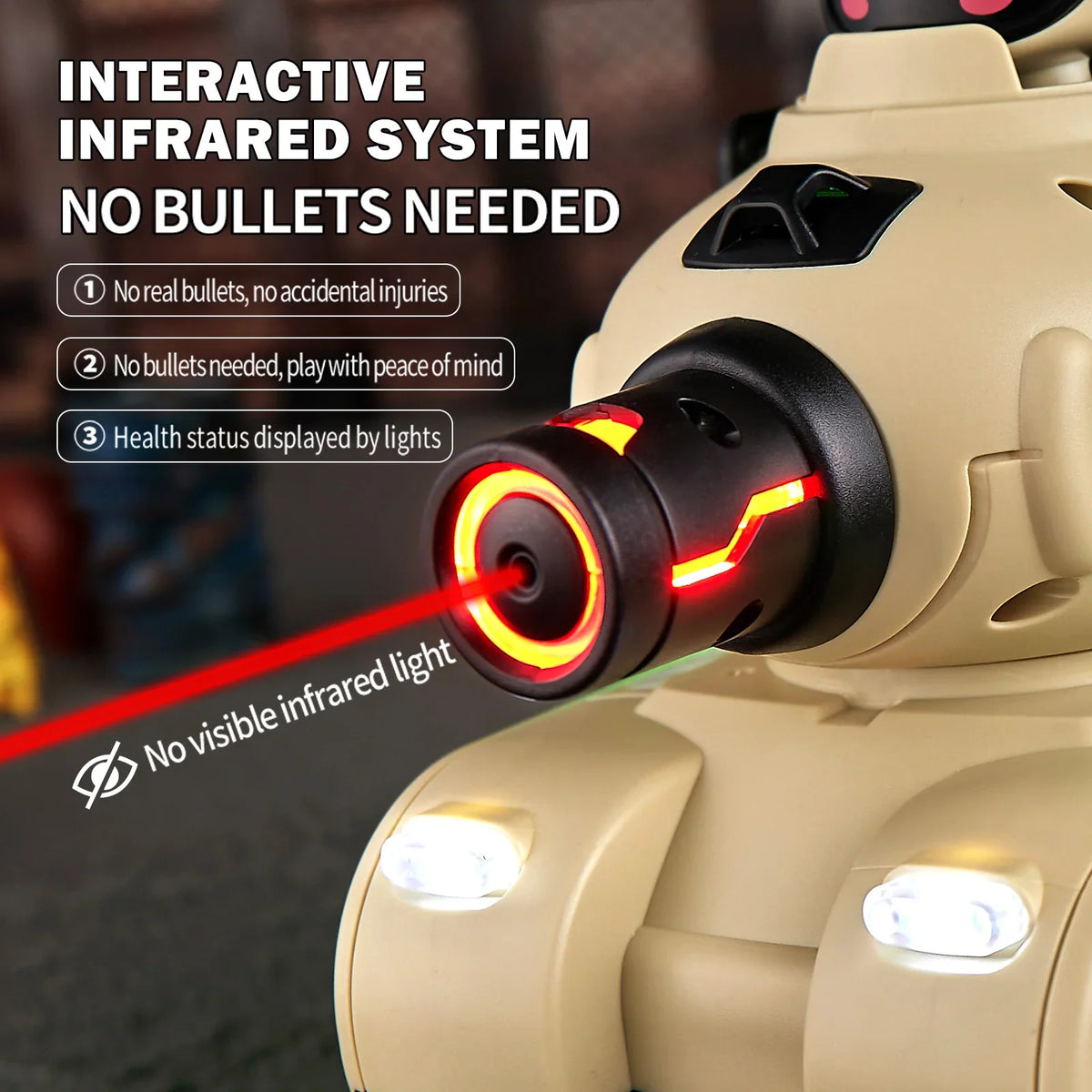 Infrared RC Battle Tank Set