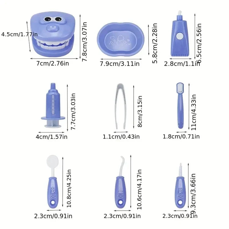 Pretend Dentist Model – Colour Options