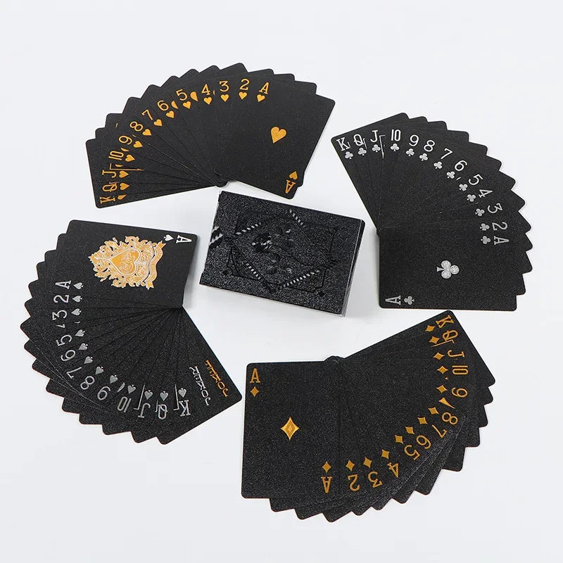 Decorative Playing Cards – Black & Gold Selection