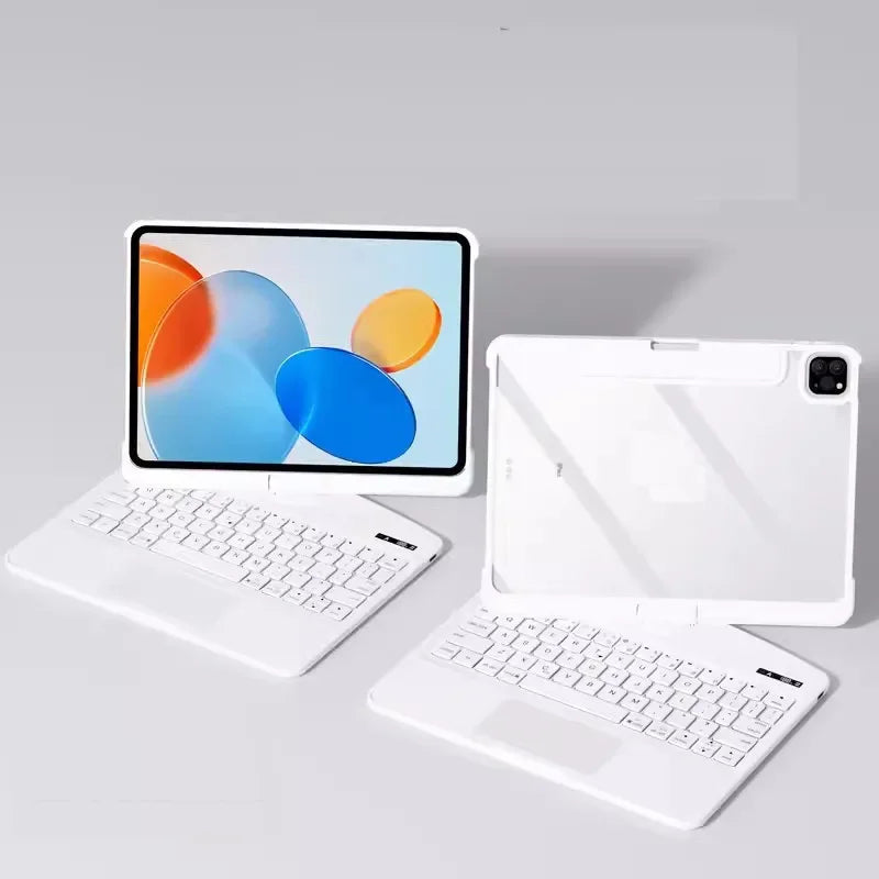 Transparent Crystal Keyboard Case for iPad