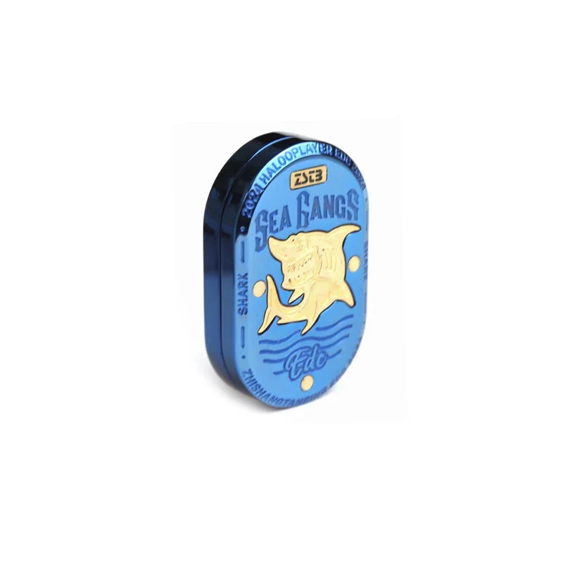 Shark Metal Fidget Slider – Black, Blue or Silver