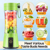 380ml Portable USB Rechargeable Mini Juicer