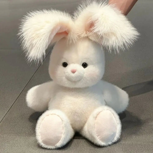 17.7-inch long-eared rabbit plush pillow
