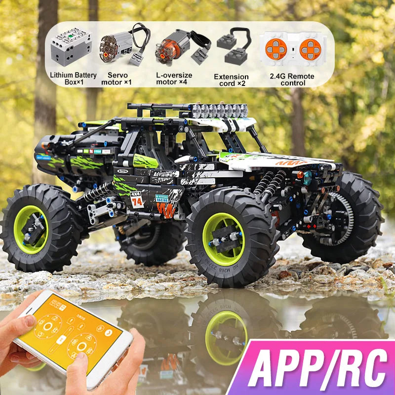 Remote control building block model kit – image 5