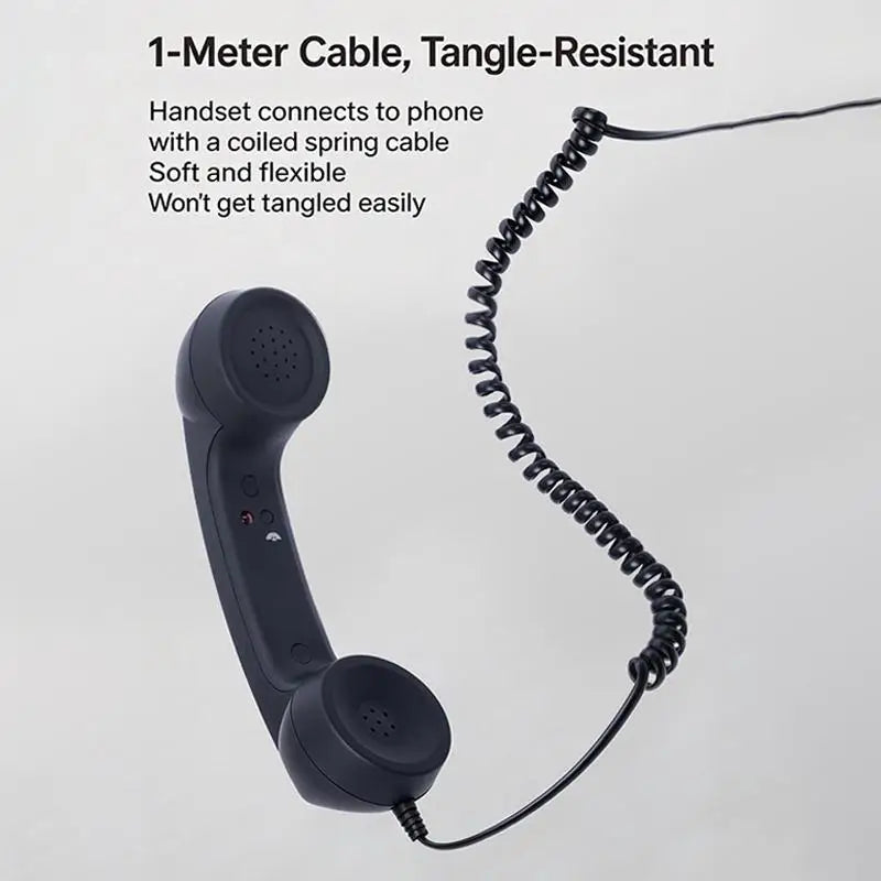 Retro Telephone-Style Type-C Handset