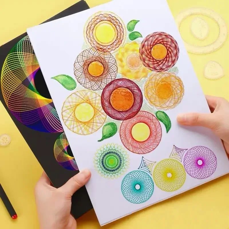 22-Piece Geometric Drawing Ruler Set