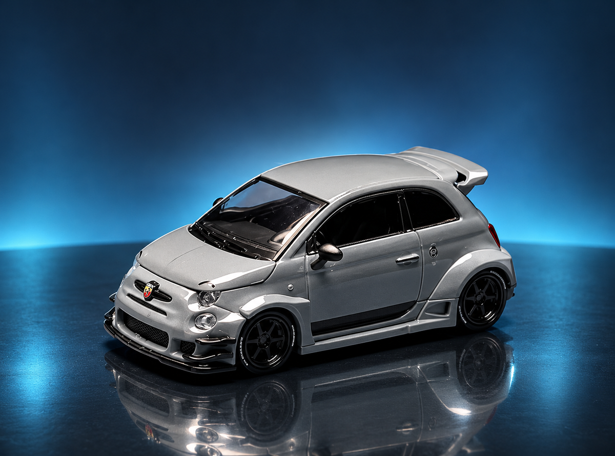 MGT 1:64 Abarth 595 LB-Works Diecast Model Car