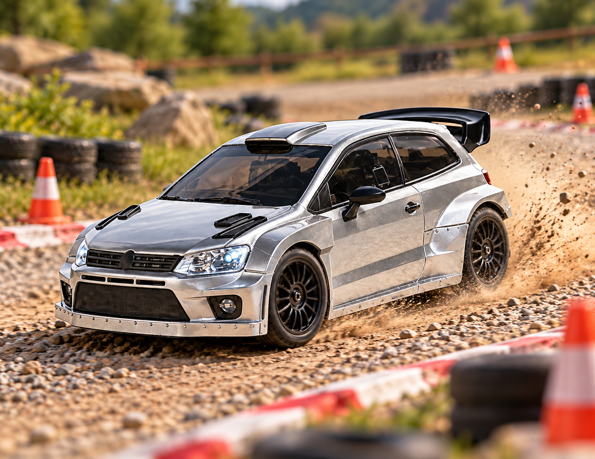 1/28 RC Drift Car 4WD – Full Proportional Mini Drift Car – image 2