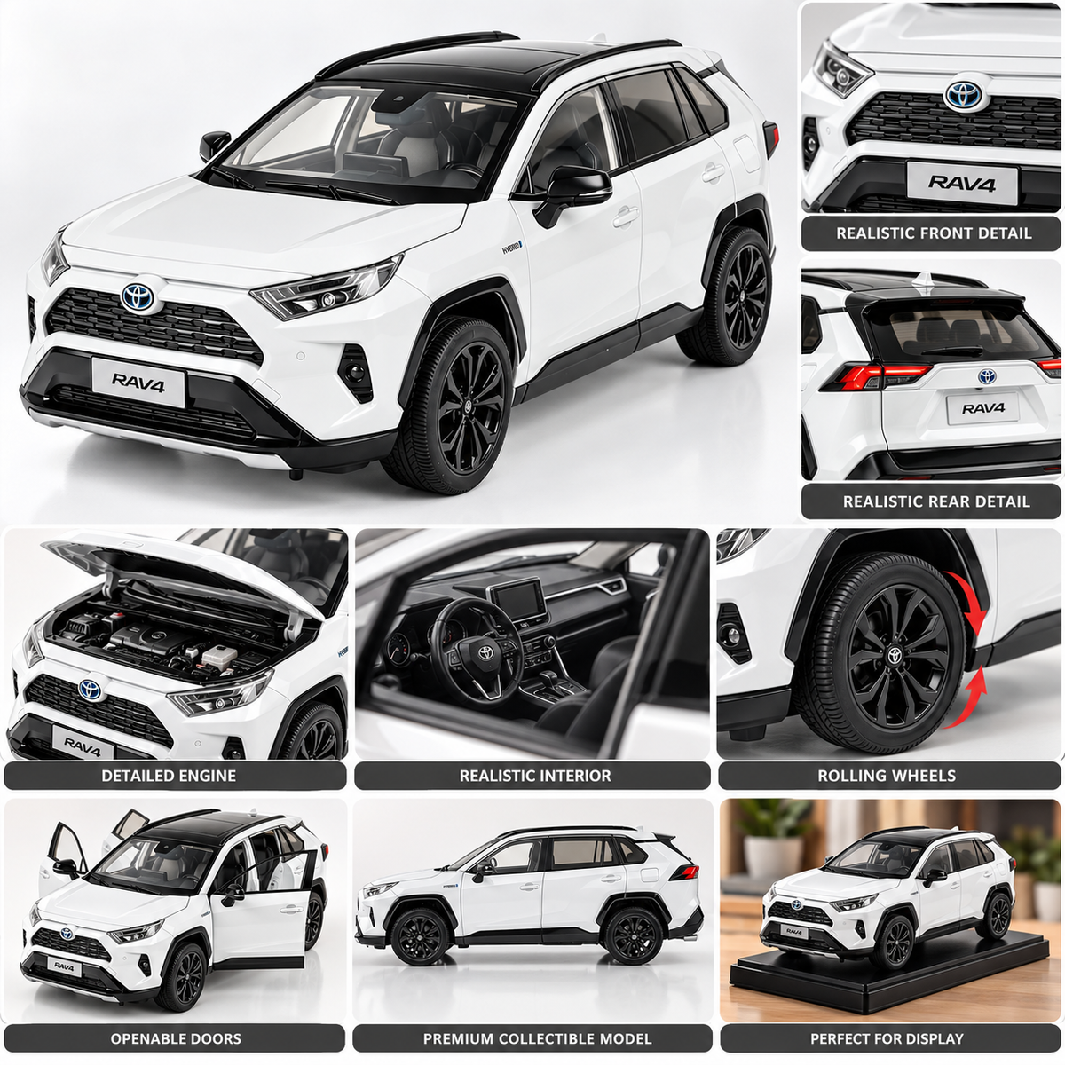 Toyota RAV4 Die-Cast Model Car