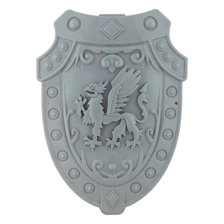 Knight shield – back view