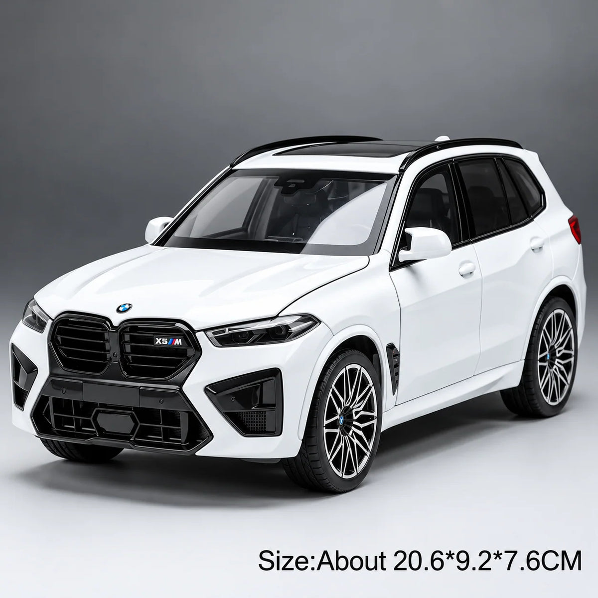 BMW X5 M Model Car – White