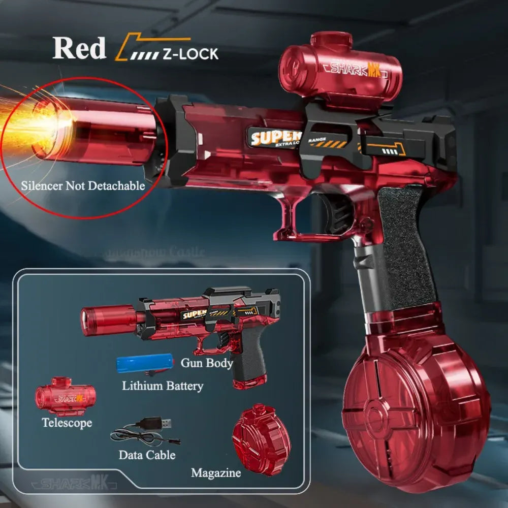 MK3 Electric Water Gun – Large Capacity Automatic Blaster – image 6