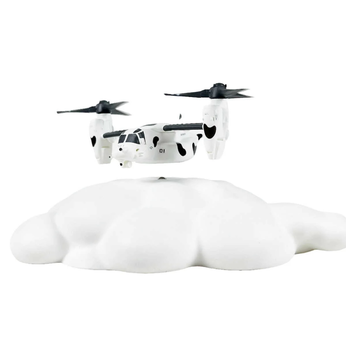 Maglev V-22 Osprey levitating aircraft model – image 4