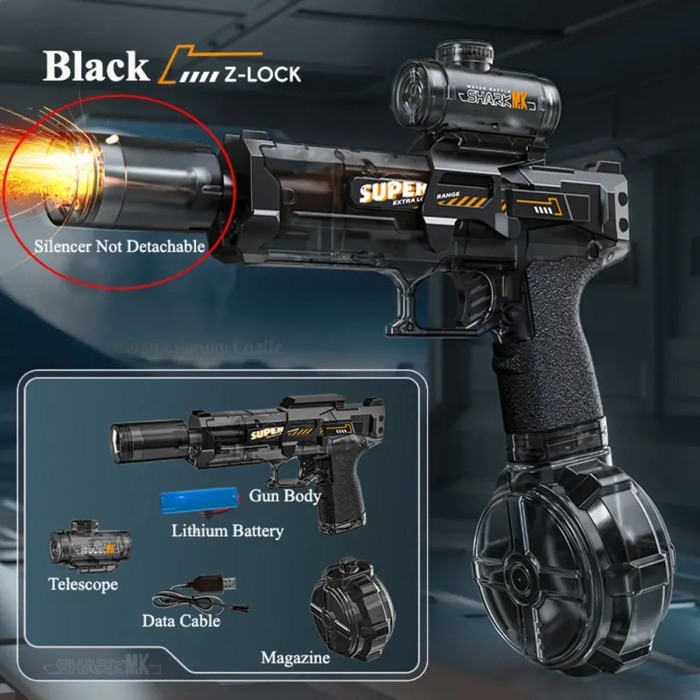 MK3 Electric Water Gun – Large Capacity Automatic Blaster – image 4