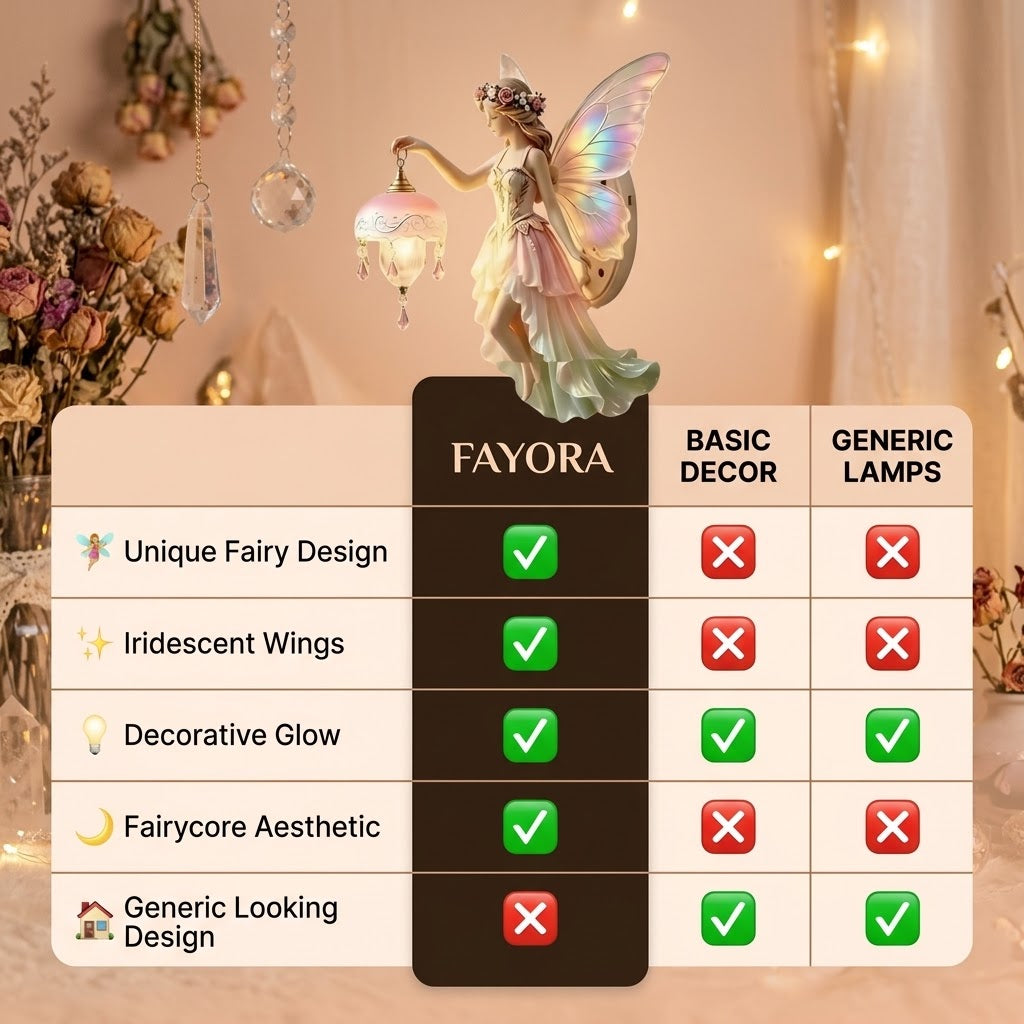 Fairy wall lamp gift