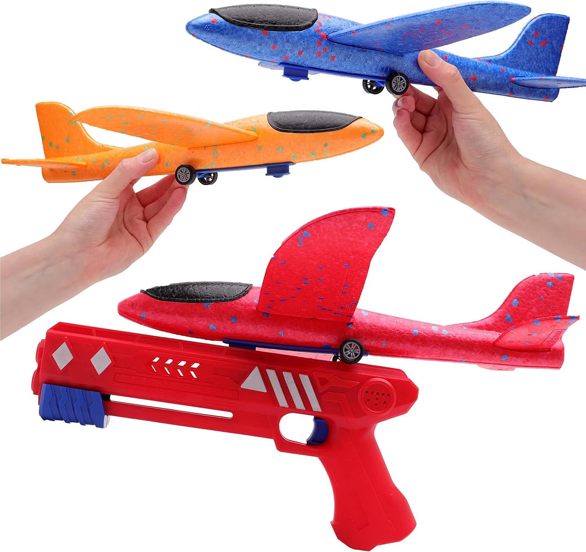 Airplane launcher toy for kids – image 2