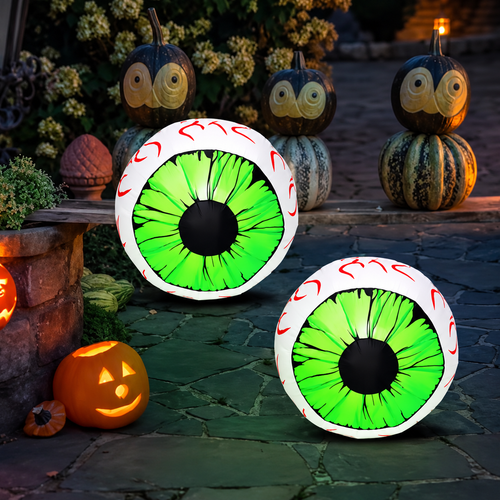 Halloween Giant Eyeball Decorations – 2 Pack