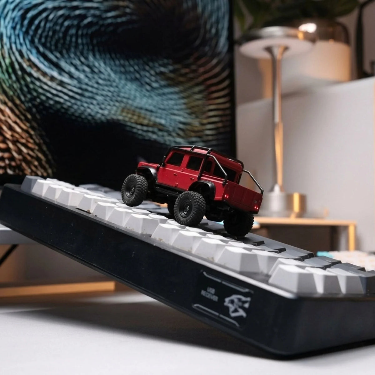 1:43 Land Rover Defender 110 RC Crawler – Mini RC Car – image 5