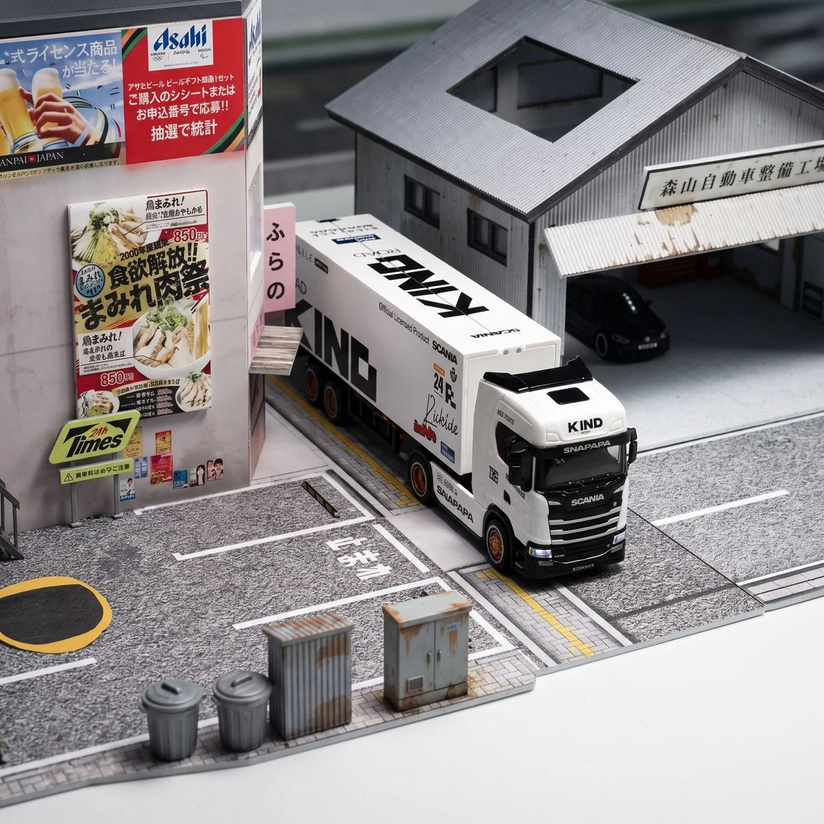 Scania 730S 1/64 RC Drift Container Truck – Mini RC Truck – image 5