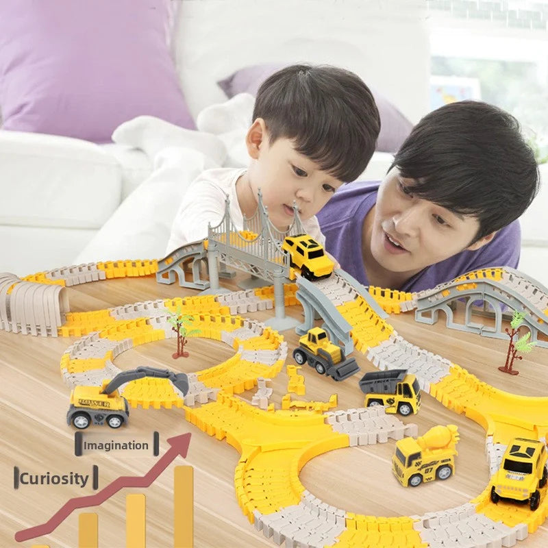 Cat Rail Car Construction Train Set – STEM Toy for Kids – image 5