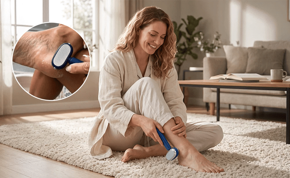 Stainless steel foot callus remover – view 6